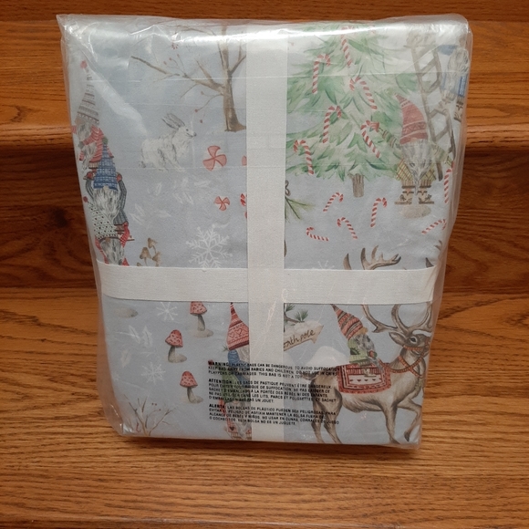 Pottery Barn Bedding Pottery Barn Snow Day Gnomes King Cotton